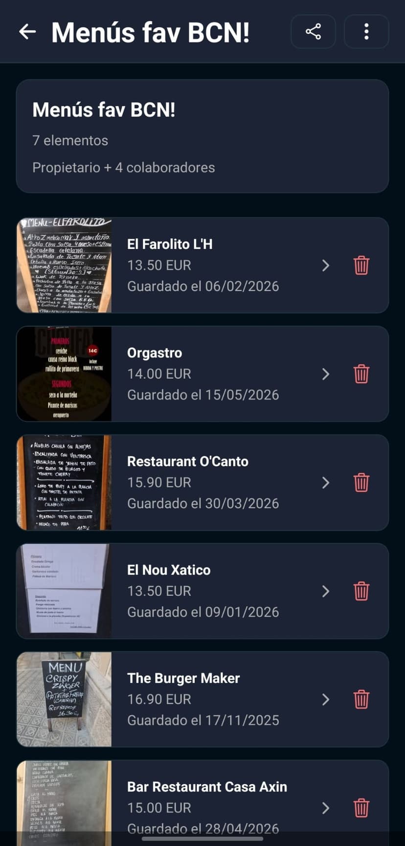 Encuentra menús del día reales cerca de ti | MenúHunter