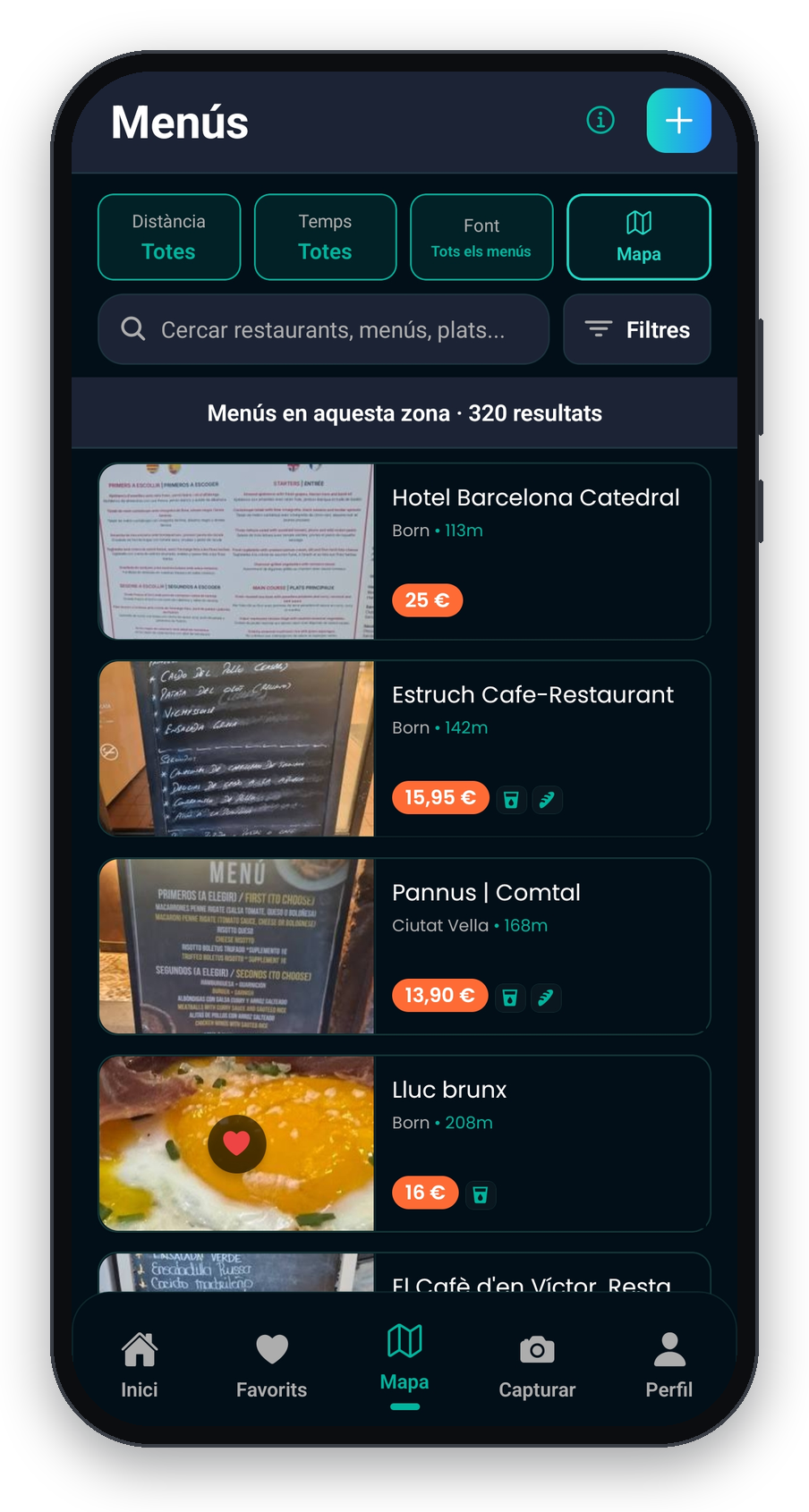 Lista, con marco (catalán)